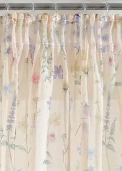 bonprix bonprix Cortina con estampado floral (2 unidades)