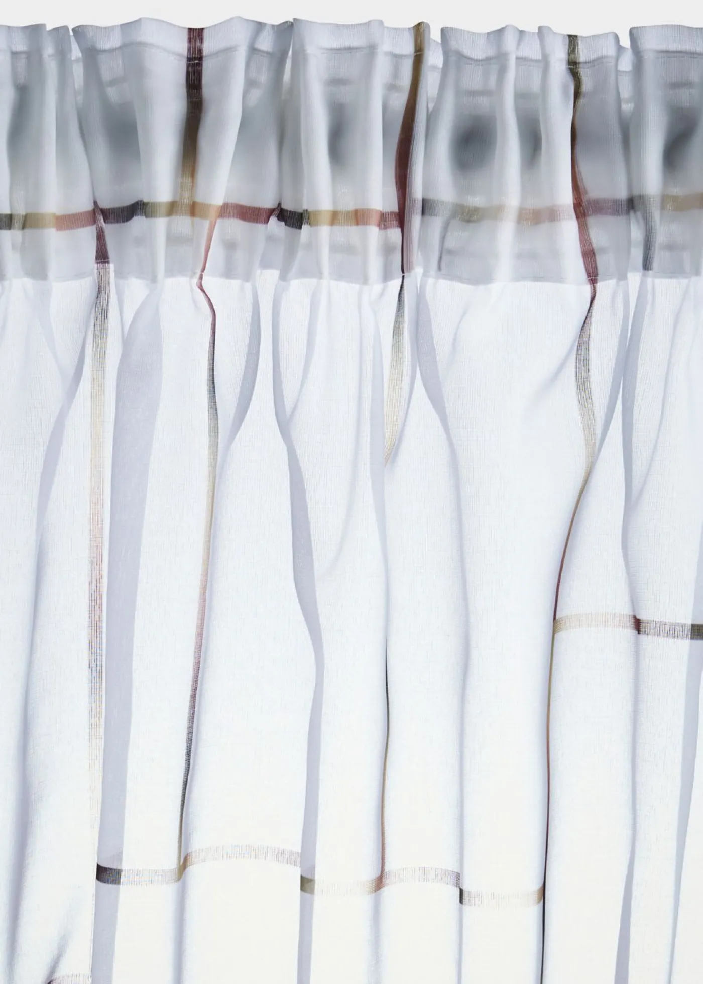 bonprix bonprix Todas Las Cortinas>Cortina con estampado (1 unidad) Crema-marrón