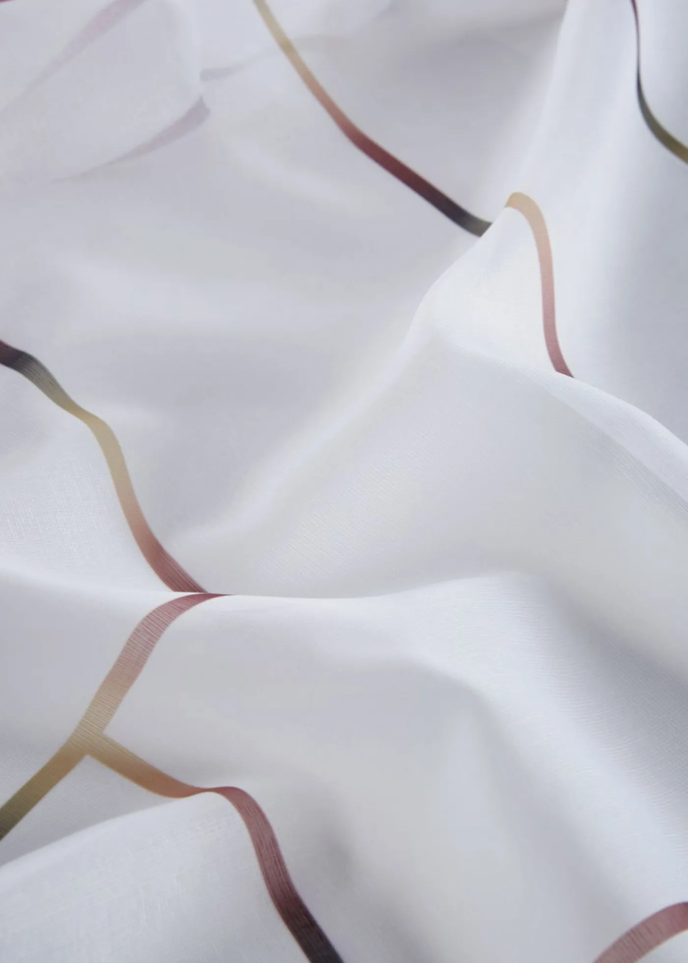 bonprix bonprix Todas Las Cortinas>Cortina con estampado (1 unidad) Crema-marrón