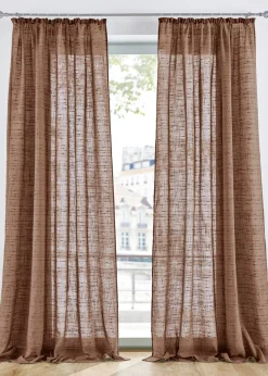 bonprix bonprix Cortina con estructura en varios tamaños (1 unidad)