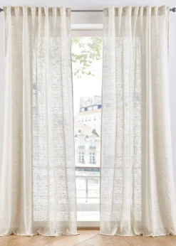 bonprix bonprix Muebles De Comedor·Cortinas Y Estores|Muebles De Sala De Estar·Cortinas De Salón>Cortina con estructura en varios tamaños (1 unidad) Crudo