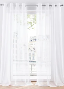 bonprix bonprix Cortina con estructura fina, también en tamaño extralargo (1 unidad)