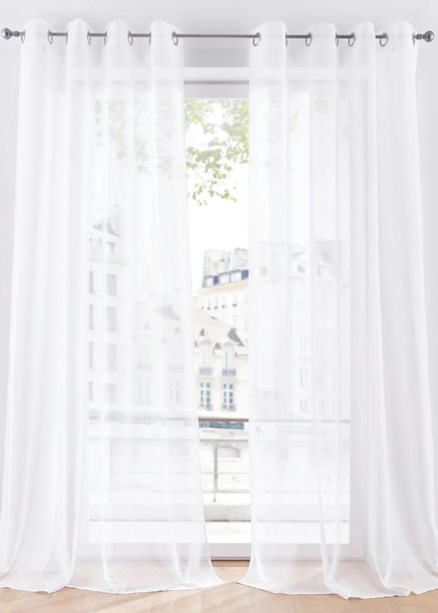 bonprix bonprix Cortina con estructura fina, también en tamaño extralargo (1 unidad)