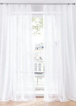 bonprix bonprix Cortina con estructura fina, también en tamaño extralargo (1 unidad)