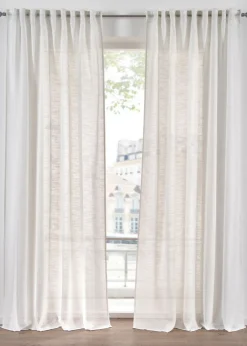 bonprix bonprix Muebles De Sala De Estar·Cortinas De Salón|Cortinas Para Dormitorio>Cortina con estructura, también en tamaño extralargo (1 unidad) Blanco