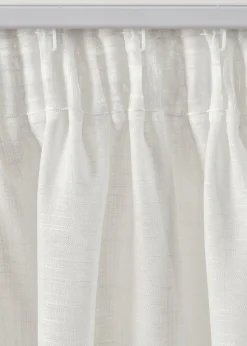 bonprix bonprix Muebles De Sala De Estar·Cortinas De Salón|Cortinas Para Dormitorio>Cortina con estructura, también disponible en largo extra (1 unidad) Blanco