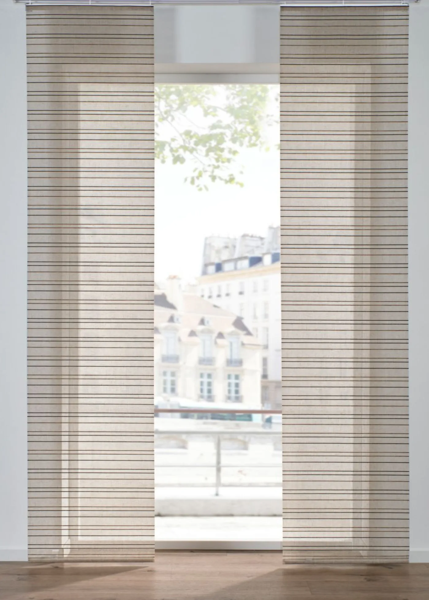 bonprix bonprix Muebles De Comedor·Cortinas Y Estores|Estores>Cortina con mezcla de lino (1 unidad) taupe