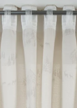 bonprix bonprix Cortina con paisaje invernal, también en tamaño extralargo (1 unidad)