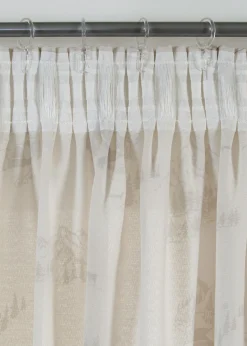 bonprix bonprix Cortina con paisaje invernal, también en tamaño extralargo (1 unidad)