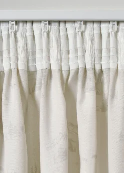 bonprix bonprix Cortina con paisaje invernal, también en tamaño extralargo (1 unidad)