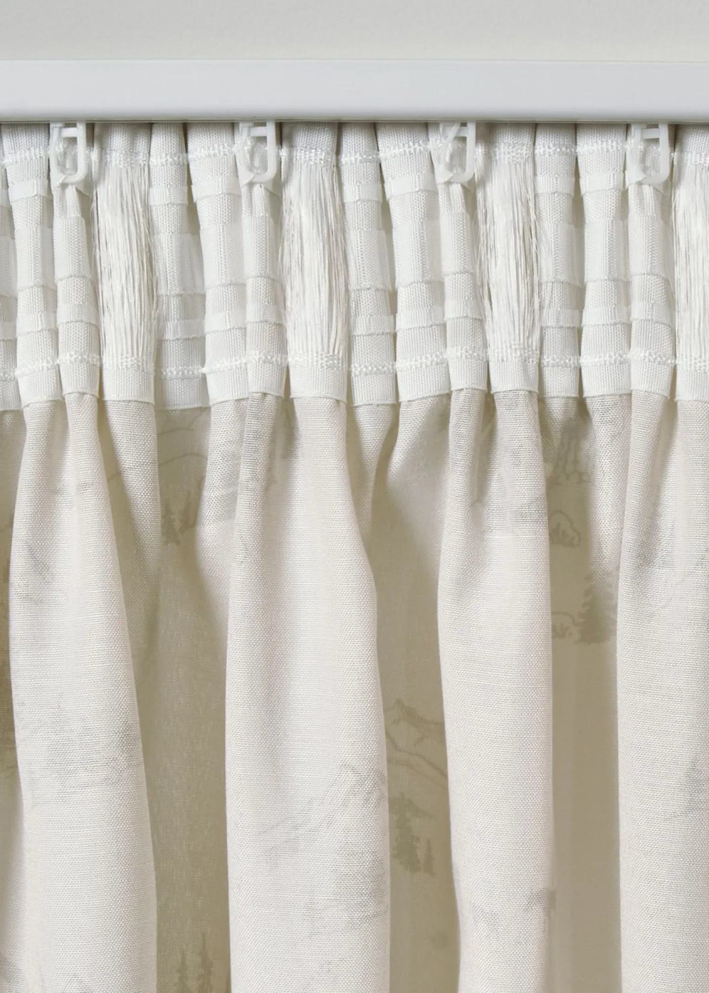 bonprix bonprix Cortina con paisaje invernal, también en tamaño extralargo (1 unidad)