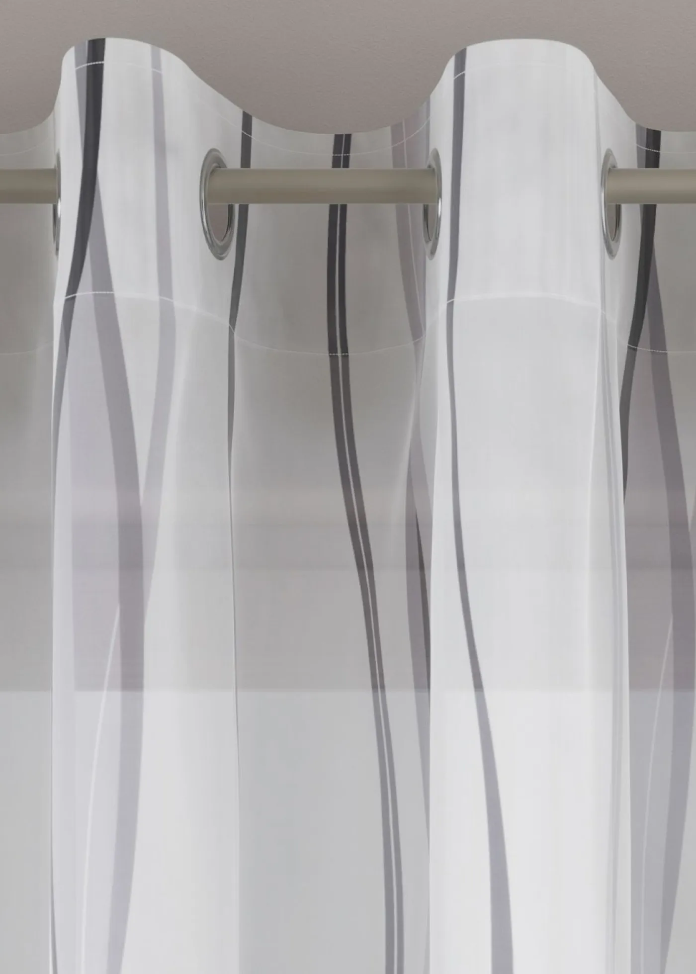 bonprix bonprix Cortina con patrón de ondas (1 unidad)