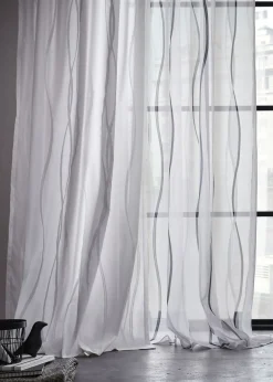 bonprix bonprix Cortina con patrón de ondas (1 unidad)