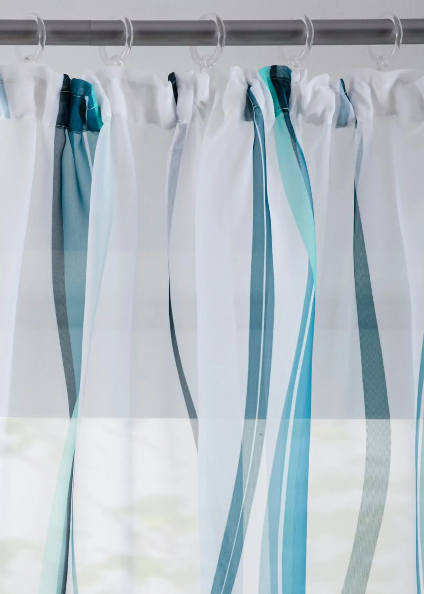 bonprix bonprix Cortina con patrón de ondas (1 unidad)