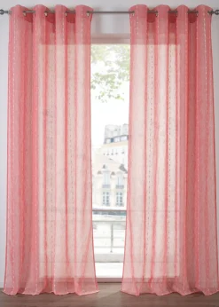 bonprix bonprix Cortina con rayas tejidas (1 unidad)