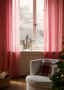 bonprix bonprix Cortina con rayas tejidas (1 unidad)