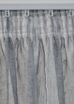 bonprix bonprix Cortina con rayas tejidas (1 unidad)