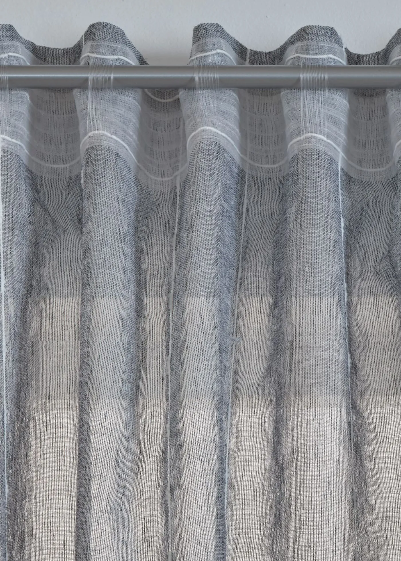 bonprix bonprix Cortina con rayas tejidas (1 unidad)