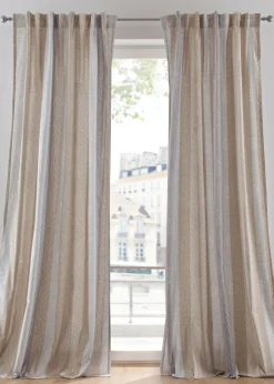 bonprix bonprix Cortina con rayas y poliéster reciclado (1 unidad)