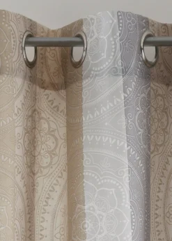 bonprix bonprix Cortina con rayas y poliéster reciclado (1 unidad)