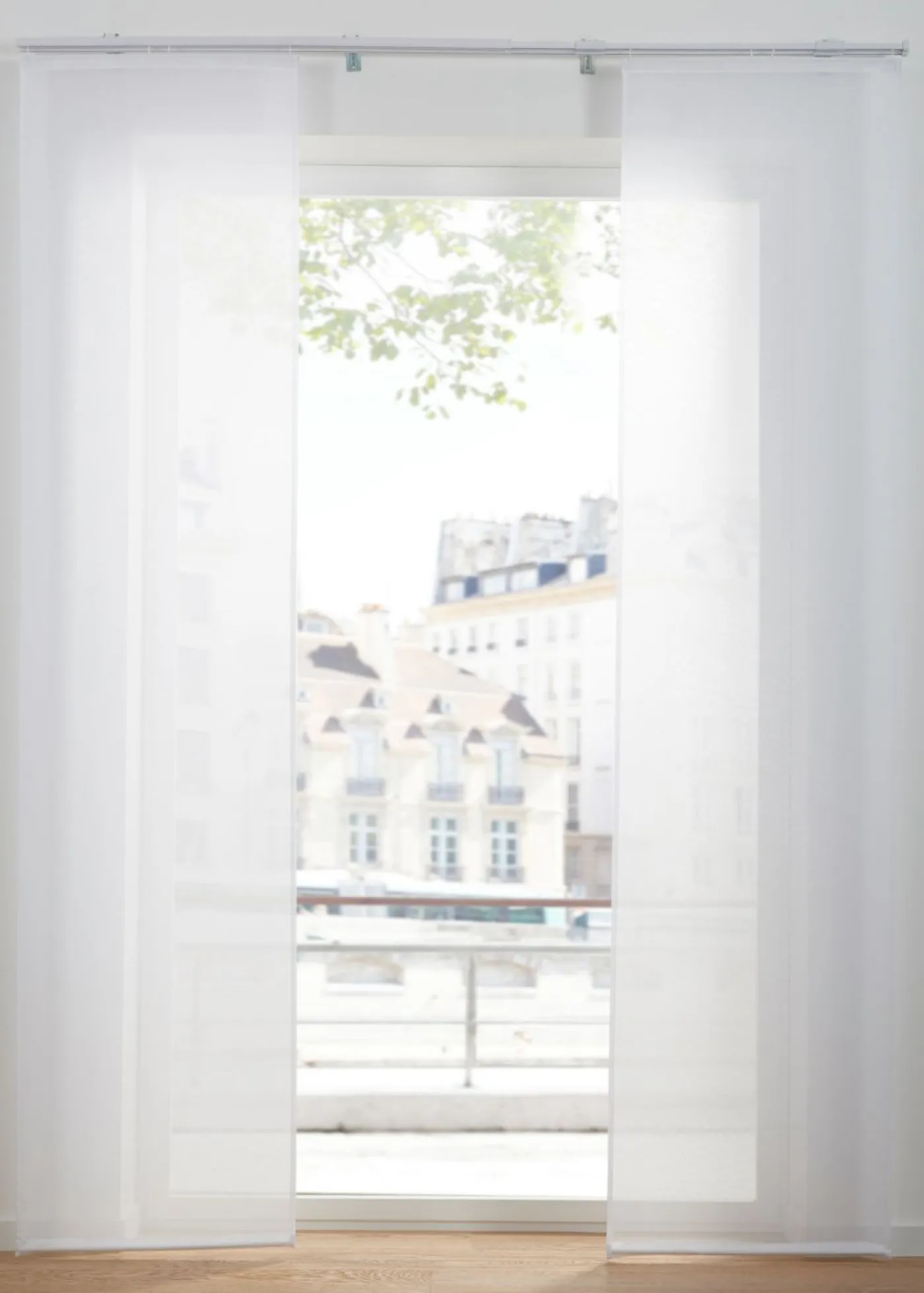 bonprix bonprix Cortina corredera de Sablé con brillo ligero (1 unidad)