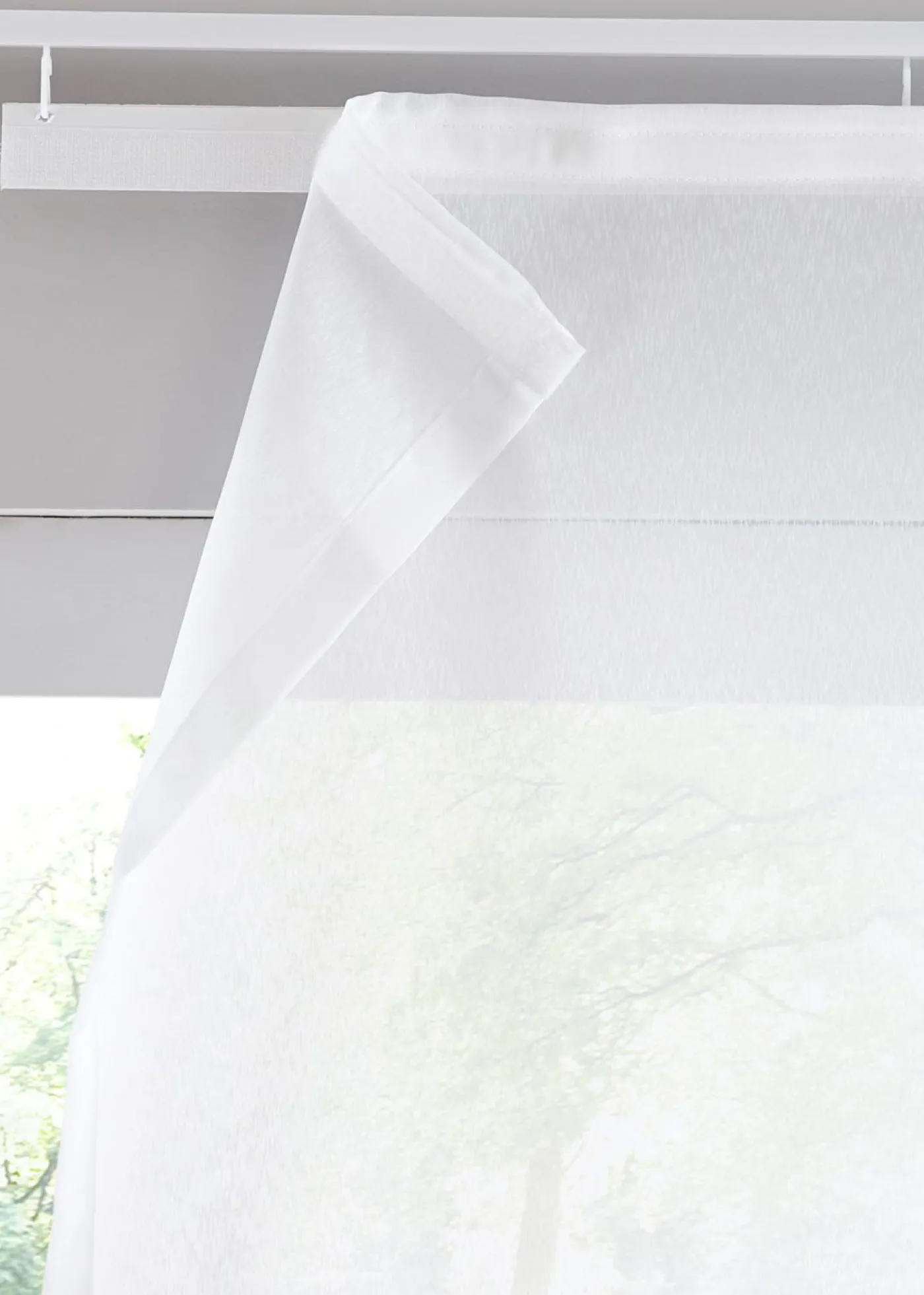 bonprix bonprix Cortina corredera de Sablé con brillo ligero (1 unidad)