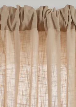 bonprix bonprix Cortina de algodón orgánico puro (1 unidad)