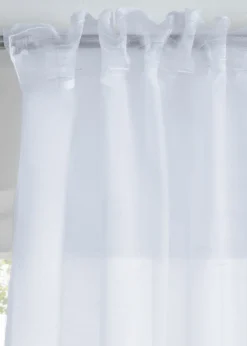 bonprix bpc living bonprix collection Cortinas Baratas|Todas Las Cortinas>Cortina de estructura Batist fina (1 unidad) Blanco