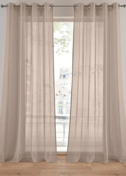 bonprix bpc living bonprix collection Cortina de estructura Batist fina (1 unidad)