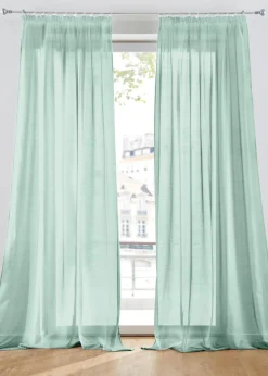 bonprix bpc living bonprix collection Cortina de estructura Batist fina (1 unidad)