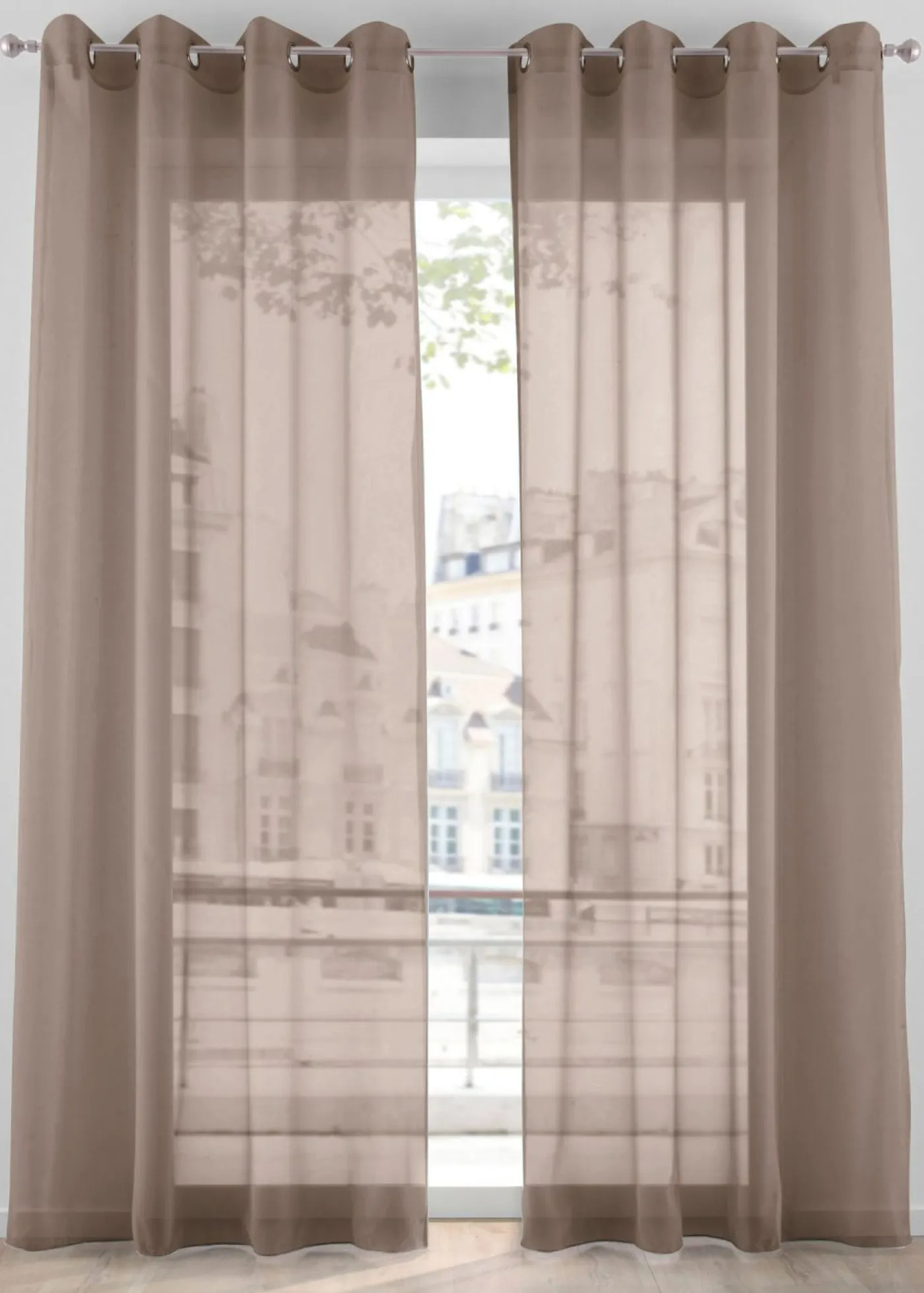 bonprix bonprix Cortina de gasa ligera (1 unidad)