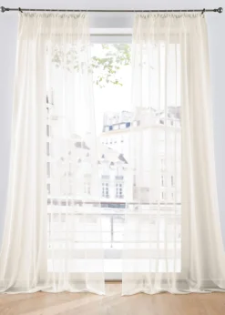 bonprix bonprix Cortina de gasa ligera (2 unidades)