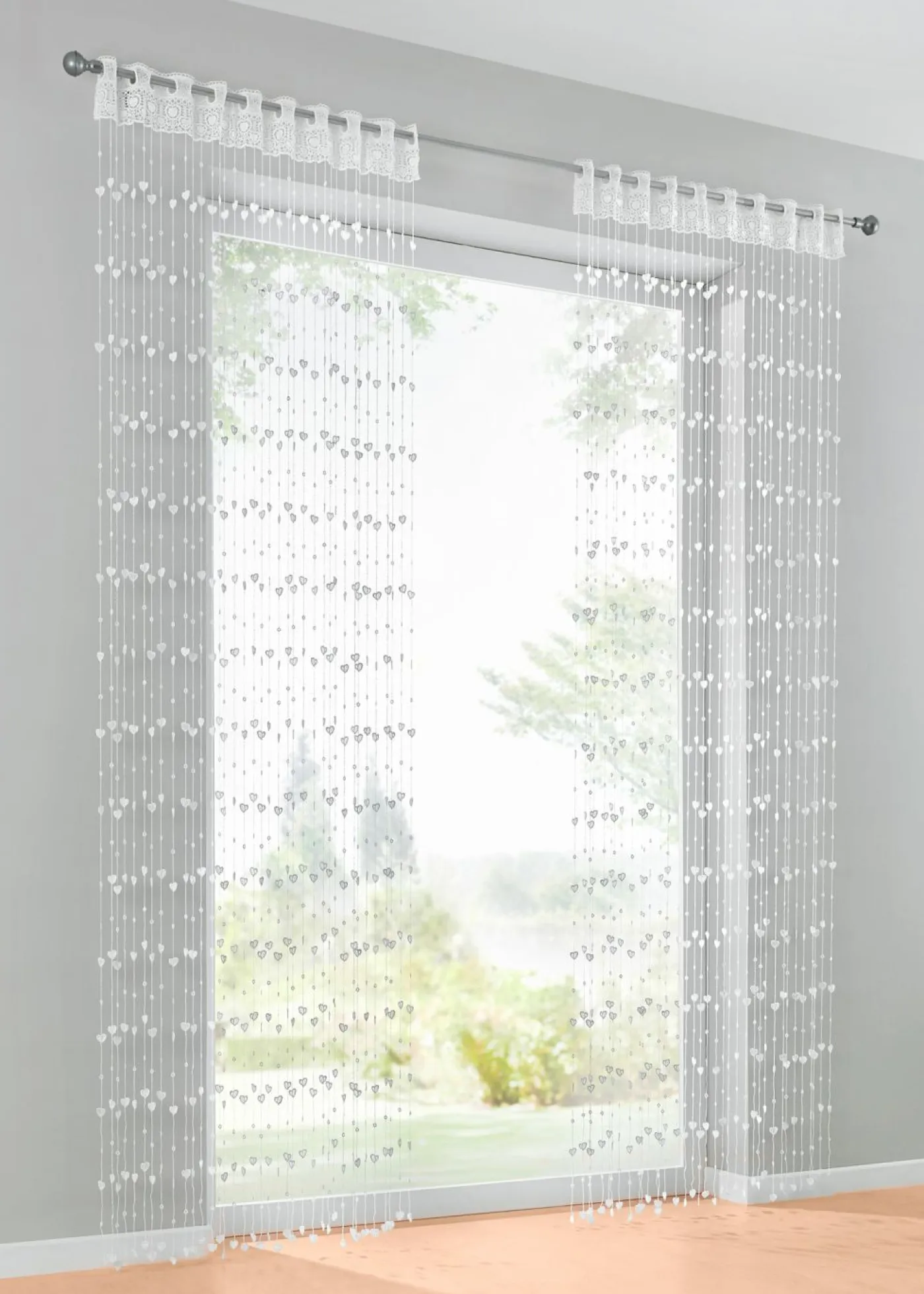 bonprix bonprix Muebles De Sala De Estar·Cortinas De Salón|Todas Las Cortinas>Cortina de hilo (1 unidad) Blanco