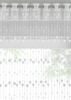 bonprix bonprix Muebles De Sala De Estar·Cortinas De Salón|Todas Las Cortinas>Cortina de hilo (1 unidad) Blanco