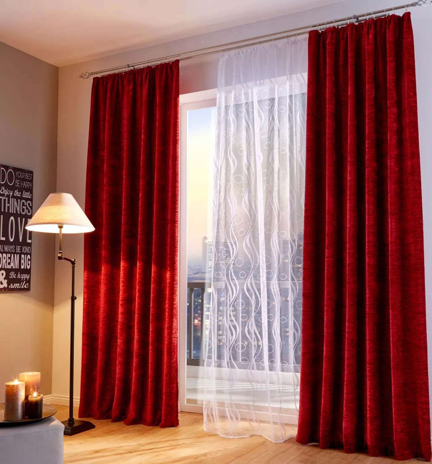 bonprix bonprix Cortina de jacquard