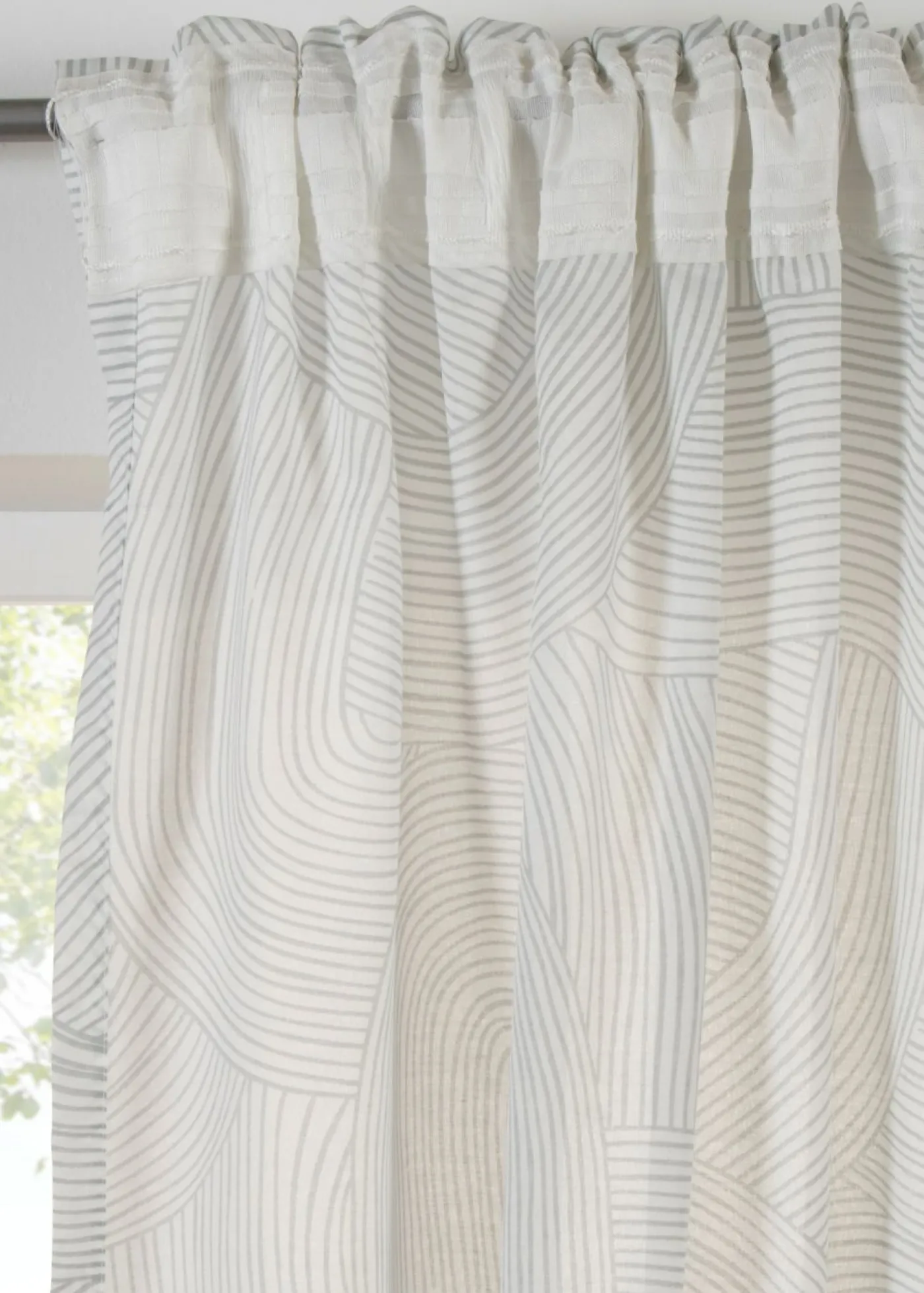 bonprix bonprix Cortina de material sostenible (1 unidad)