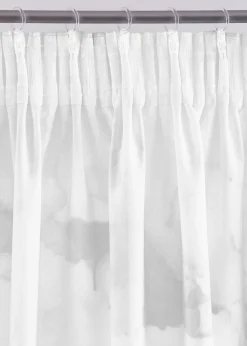 bonprix bonprix Cortina de microfibra con estampado de mariposas (1 unidad)