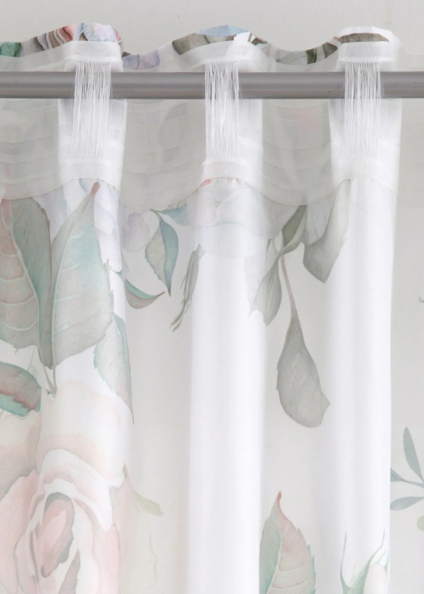 bonprix bonprix Cortina de microfibra con estampado de rosas