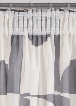 bonprix bonprix Cortina de poliéster reciclado con estampado gráfico (1 unidad)