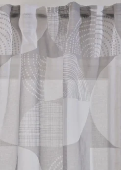 bonprix bonprix Cortina de poliéster reciclado con estampado (1 unidad)