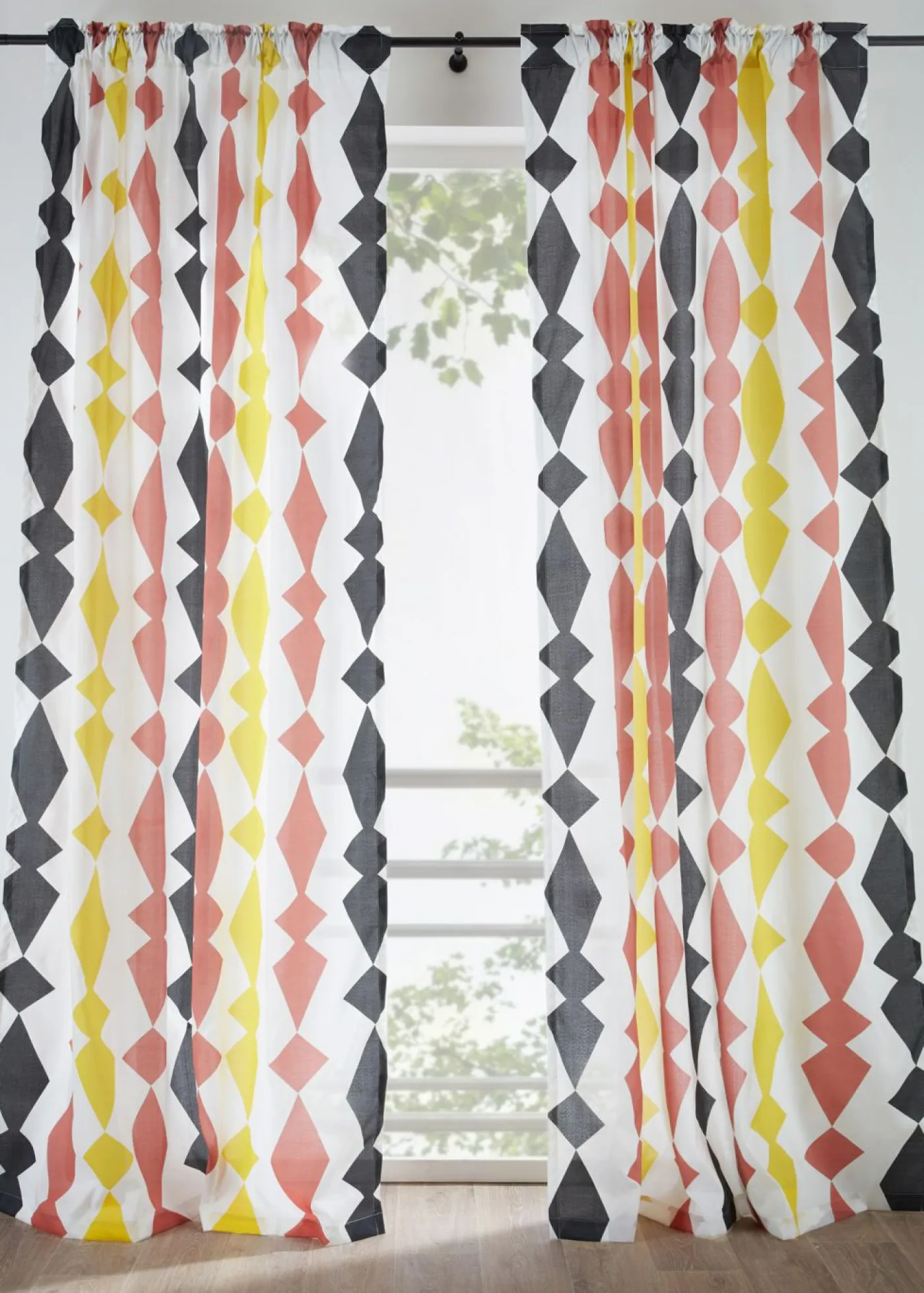 bonprix bonprix Cortina de poliéster reciclado (1 unidad)