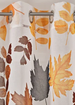 bonprix bonprix Muebles De Comedor·Cortinas Y Estores|Muebles De Sala De Estar·Cortinas De Salón>Cortina de poliéster reciclado (1 unidad) arena-marrón-gris