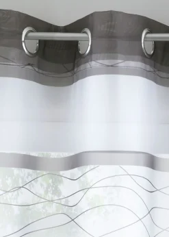 bonprix bonprix Cortinas Baratas|Todas Las Cortinas>Cortina de poliéster reciclado (1 unidad) Gris