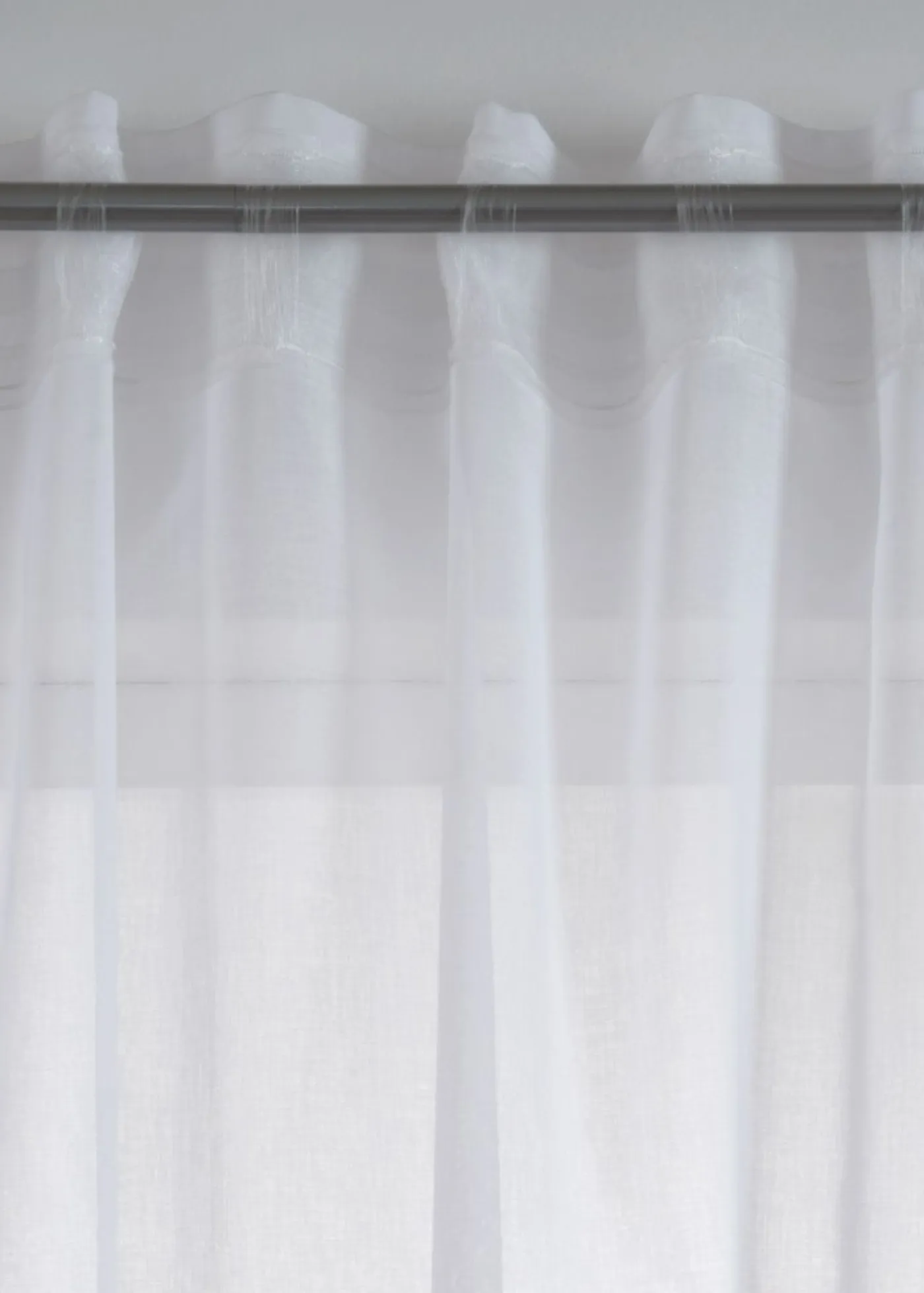 bonprix bonprix Muebles De Sala De Estar·Cortinas De Salón|Todas Las Cortinas>Cortina de poliéster reciclado (1 unidad) Blanco