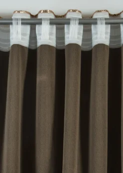 bonprix bonprix Cortina de terciopelo brillante, también en tamaño extralargo (1 unidad)