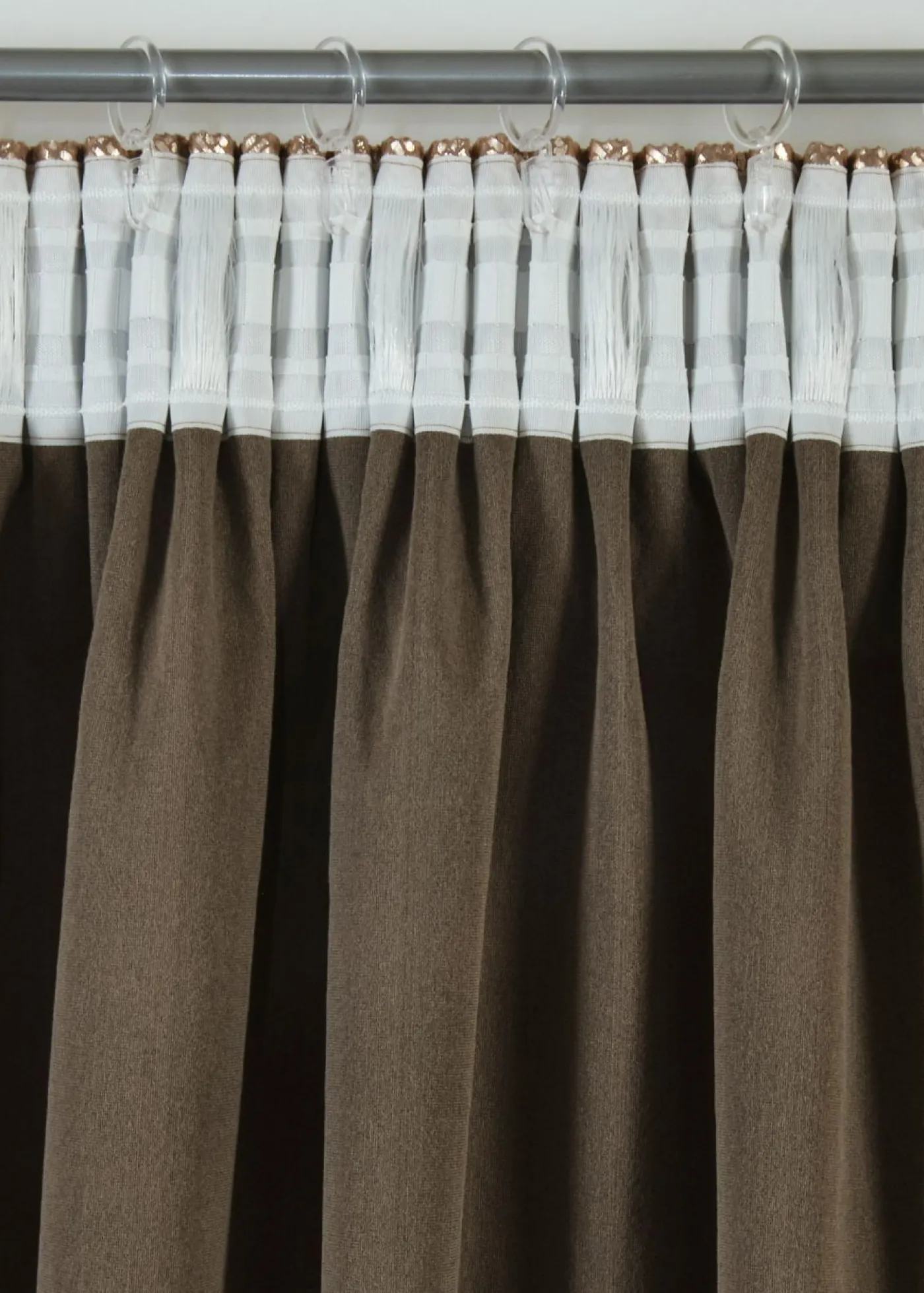 bonprix bonprix Cortina de terciopelo brillante, también en tamaño extralargo (1 unidad)