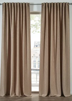 bonprix bonprix Cortina de terciopelo con efecto arrugado (1 unidad)