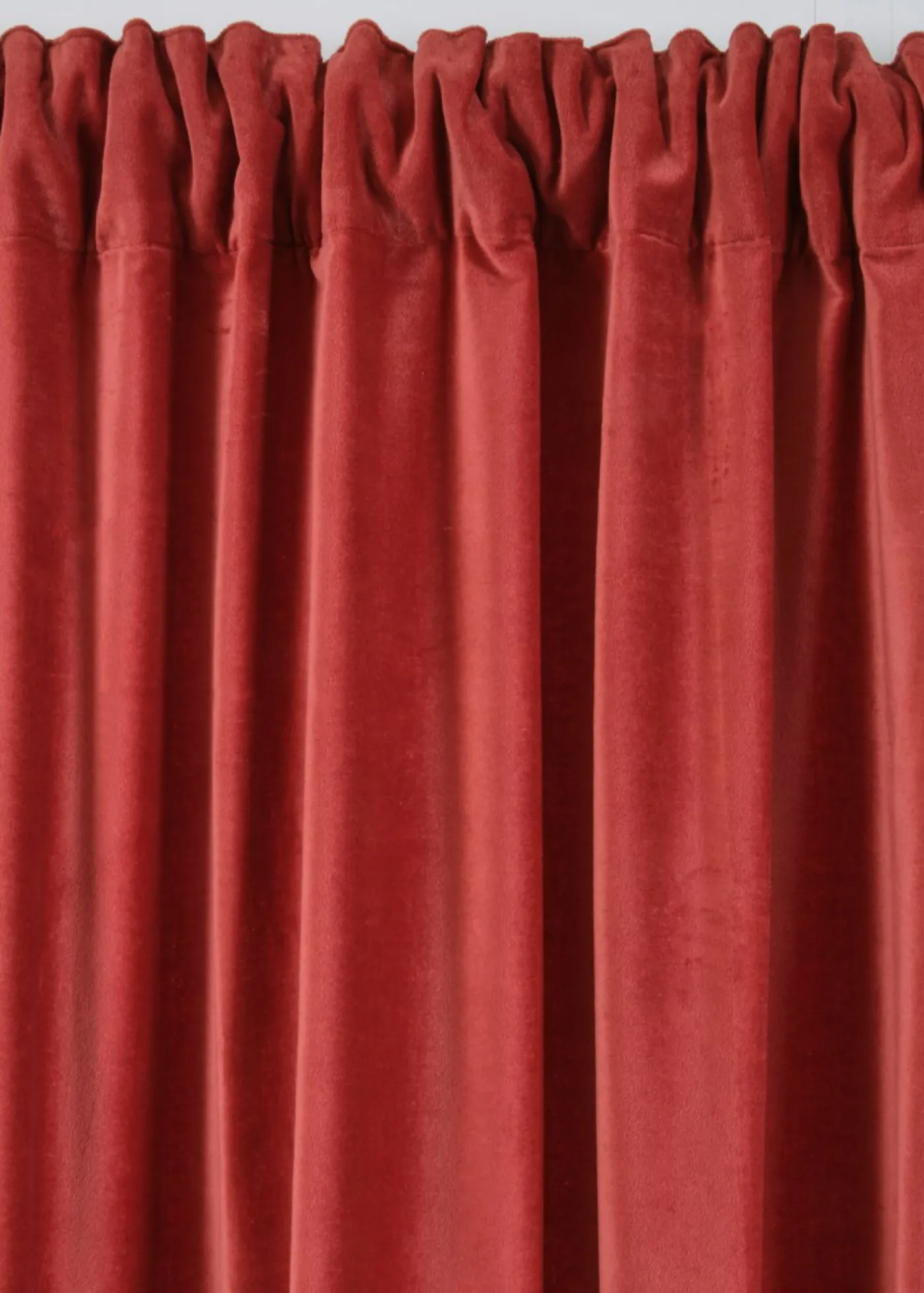 bonprix bonprix Muebles De Sala De Estar·Cortinas De Salón|Textiles Premium>Cortina de terciopelo de algodón orgánico (1 unidad) Gris