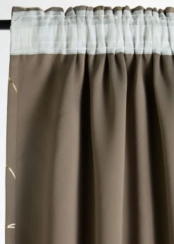 bonprix bonprix Cortina oscurecedora con estampado brillante (1 unidad)