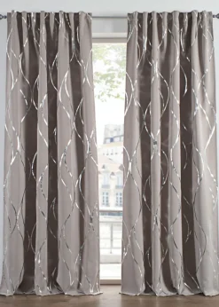 bonprix bonprix Cortina oscurecedora con estampado brillante (1 unidad)